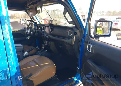 2021 Jeep Gladiator Overland 4X4 from USA, damaged, VIN 1C6HJTFGXML546564